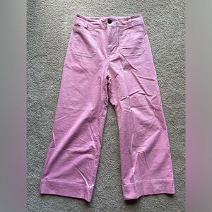 Anthropologie Colette cropped corduroy pants